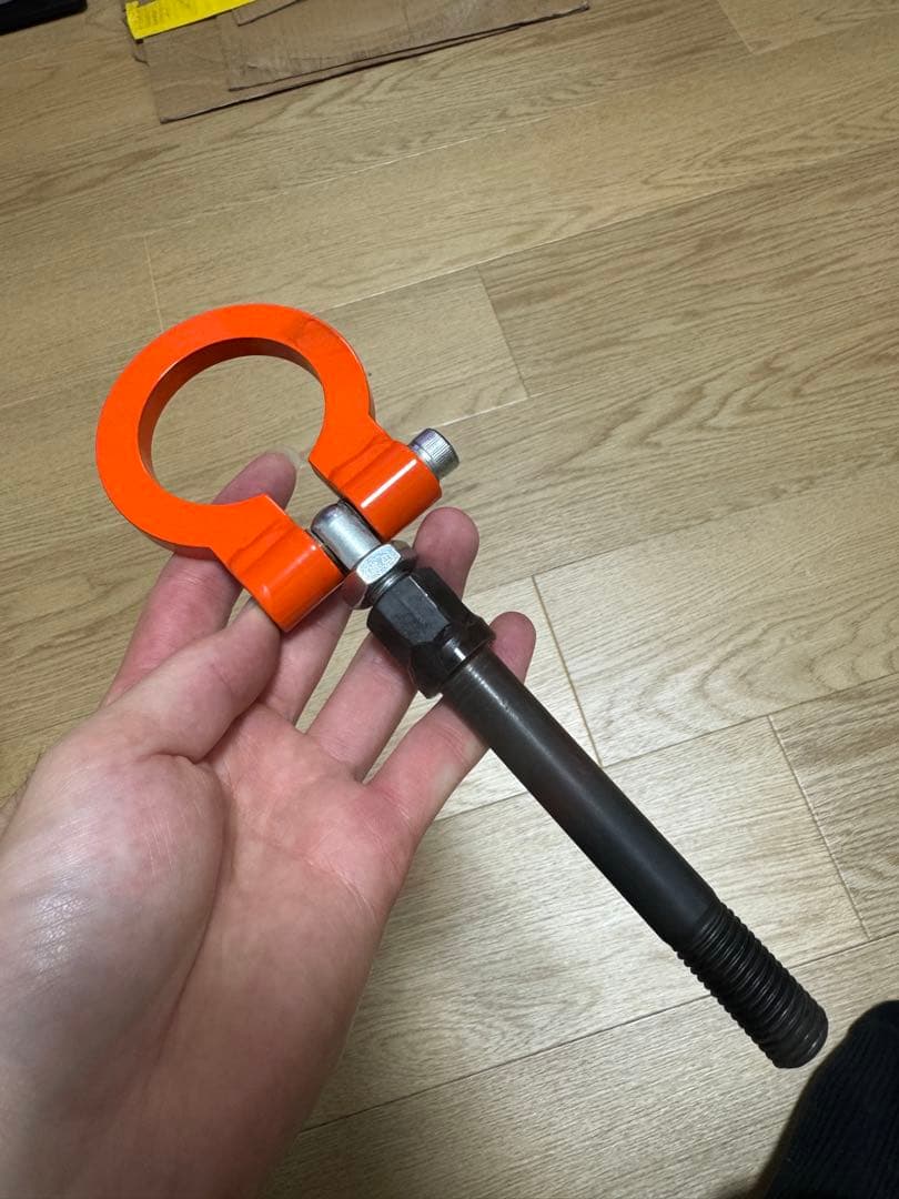 カワイ製作所牽引フックフロントtyp可倒式アバルト595 3121# 2015〜