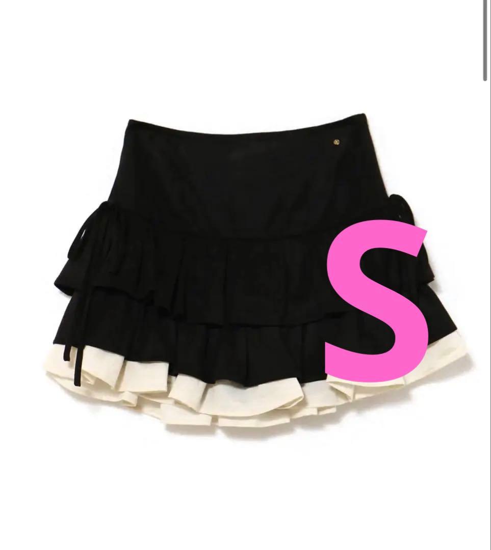 andmary Mel gather skirt Sサイズ black
