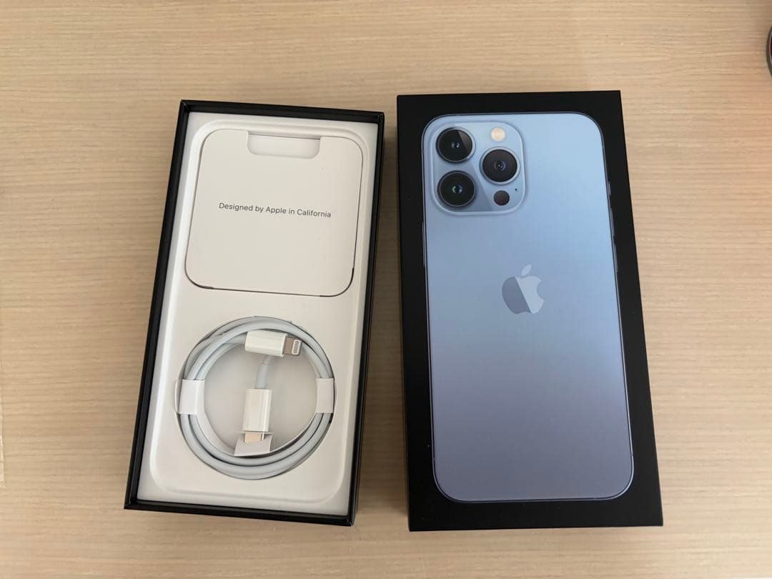 iPhone13pro 256gb シエラブルー　カメラ割れ　ジャンク