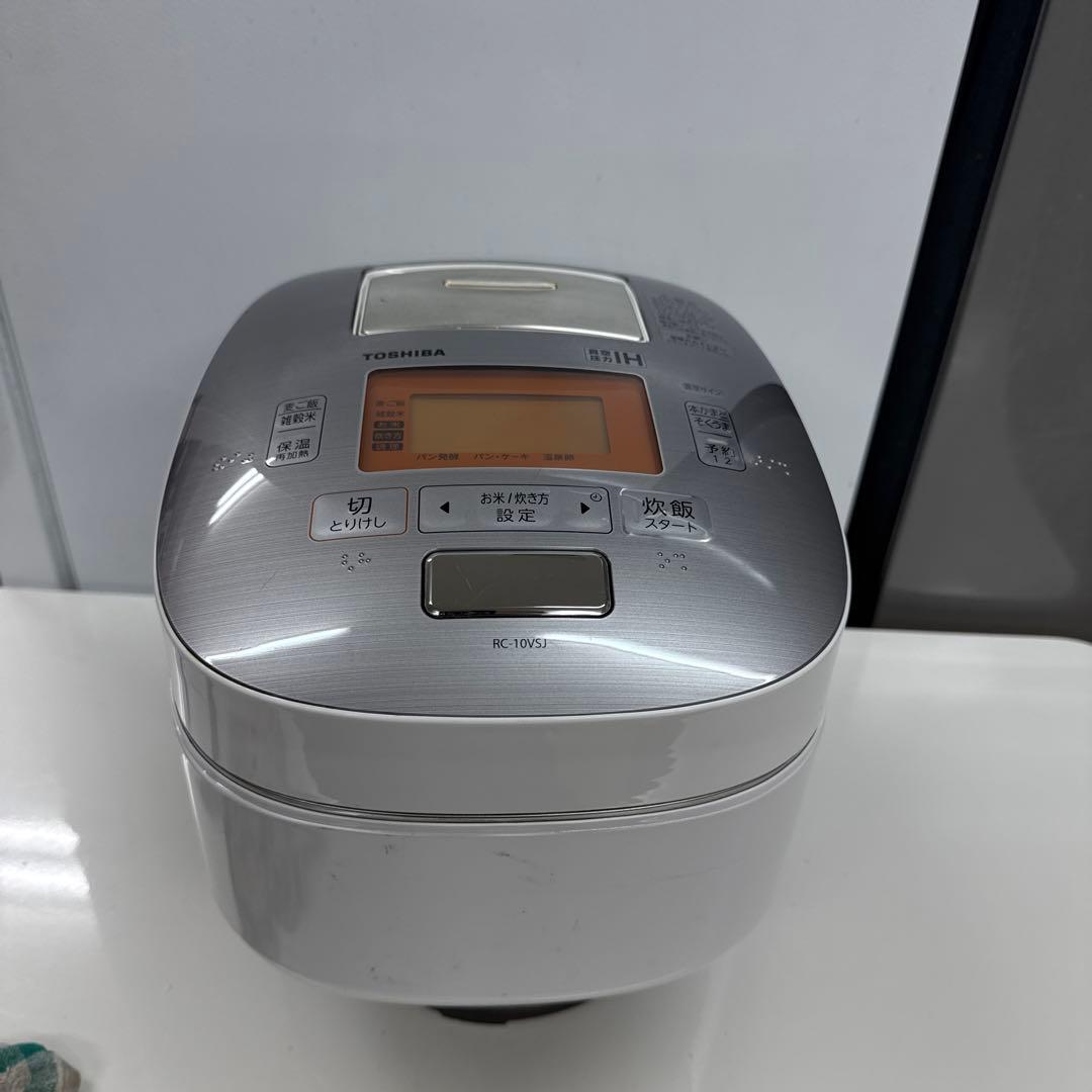 TOSHIBA RC-10VSJ真空圧力Ịジャー炊飯器