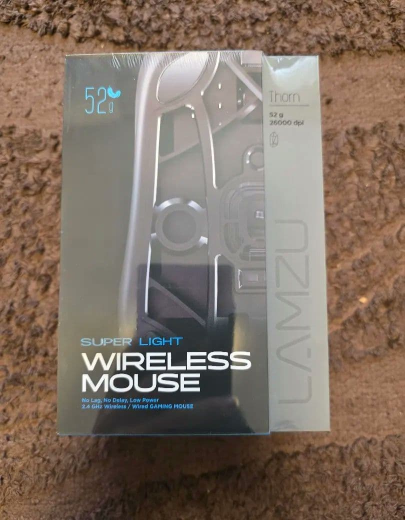 Lamzu Thorn 4K 新品未使用 レシーバー マウスソール付き