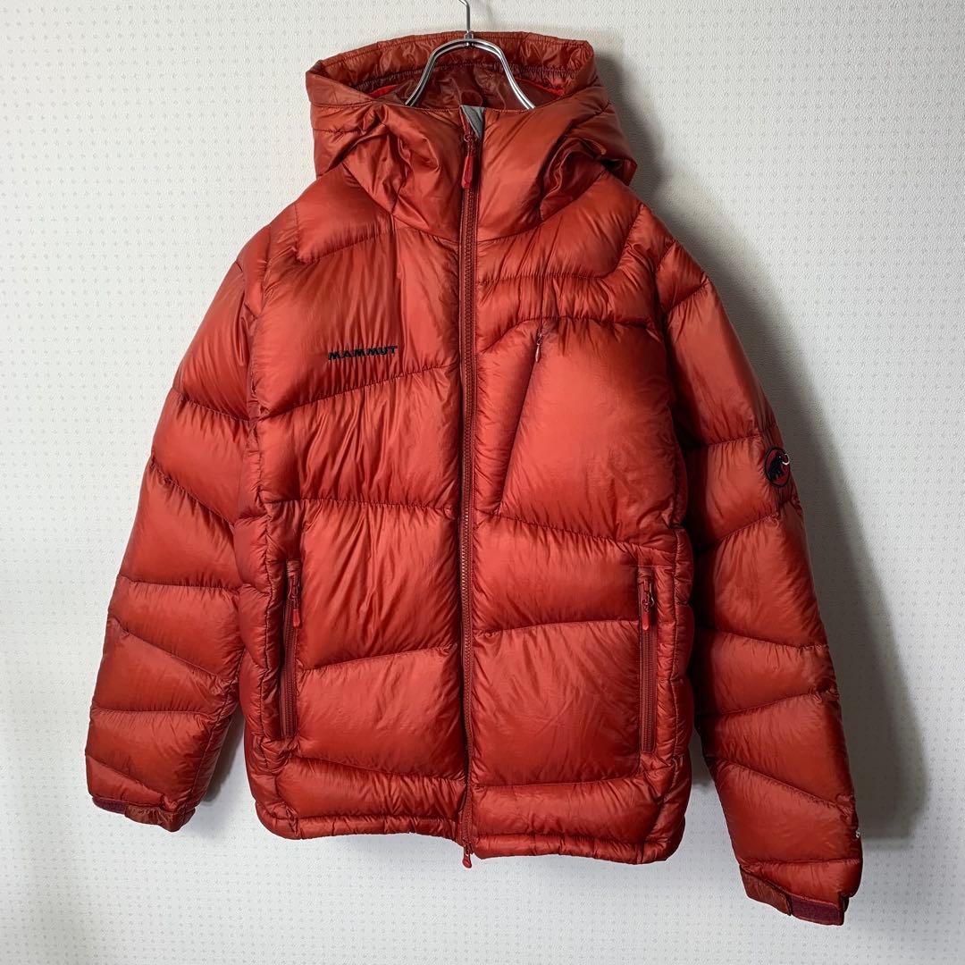 n*s様 マムート アトラスフーデッドダウンジャケット ダウンパーカ レッド系