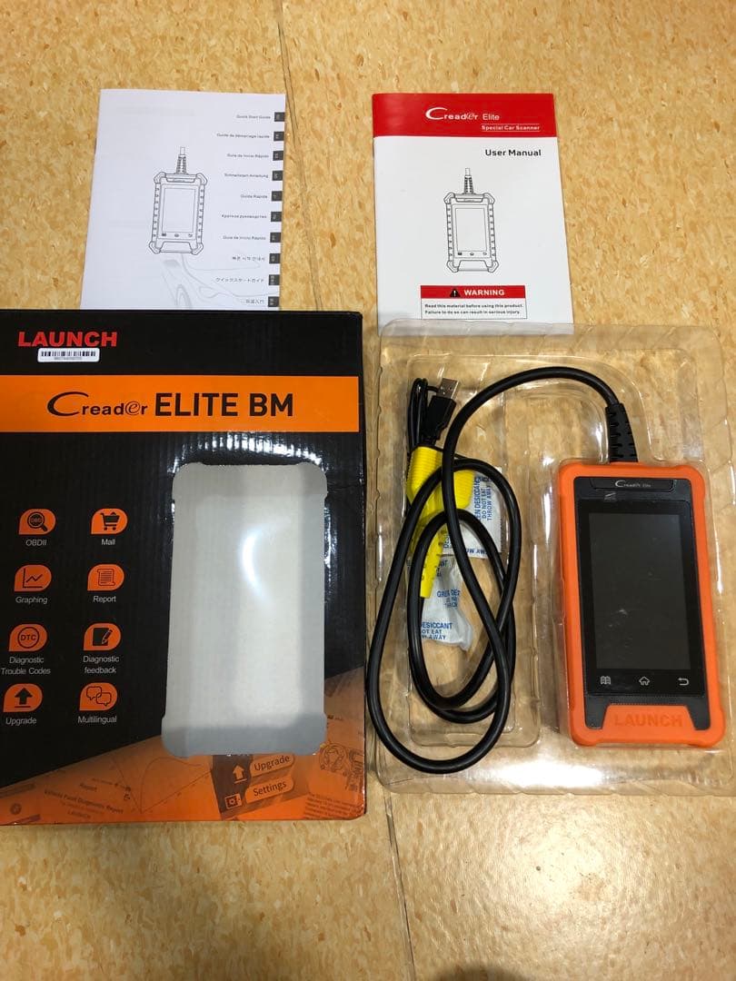 X431 creaderエリート診断 OBD2 launch中古　美品　bmw
