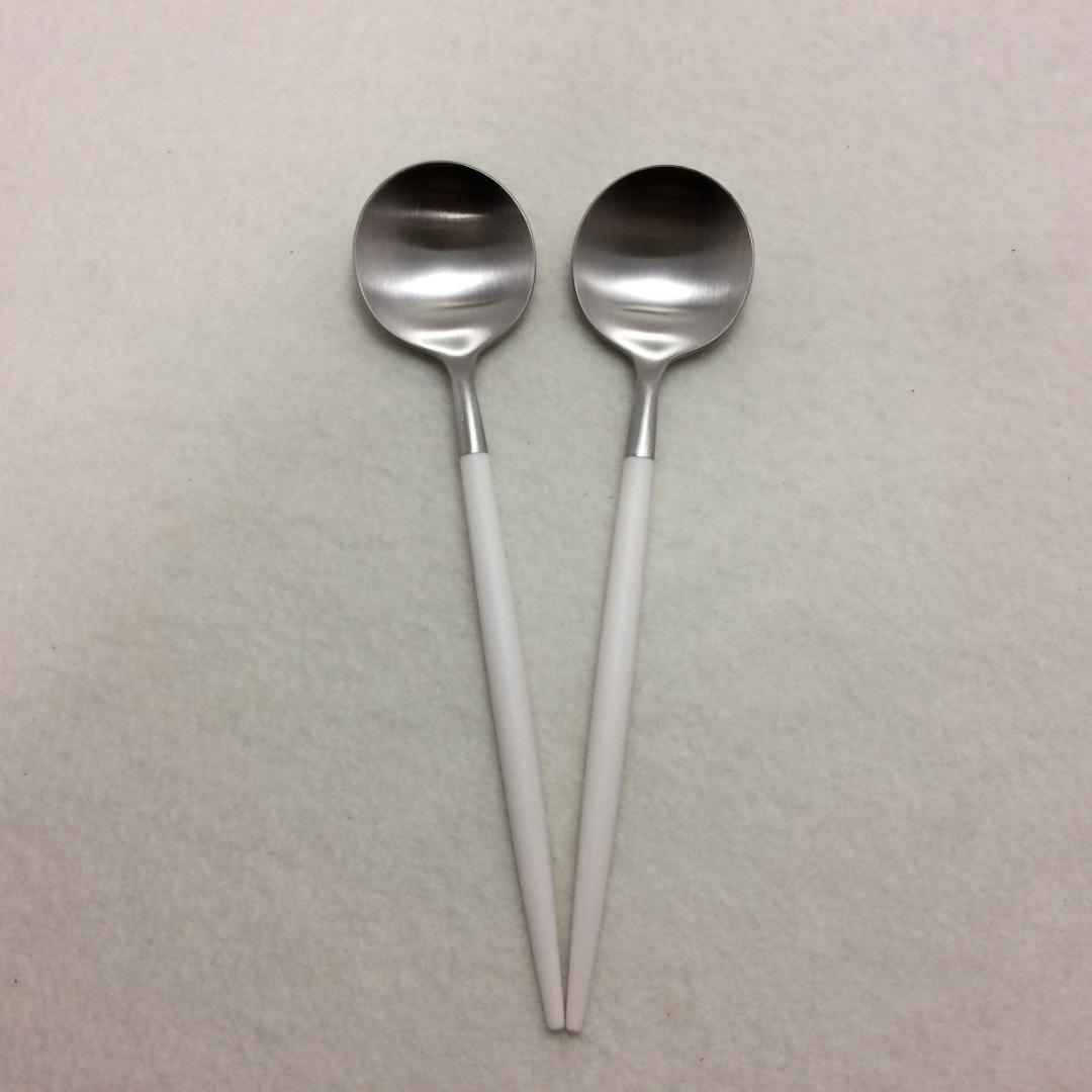 atom リピーター様価格　GOA　ホワイト＆シルバー　デザート３種×各２