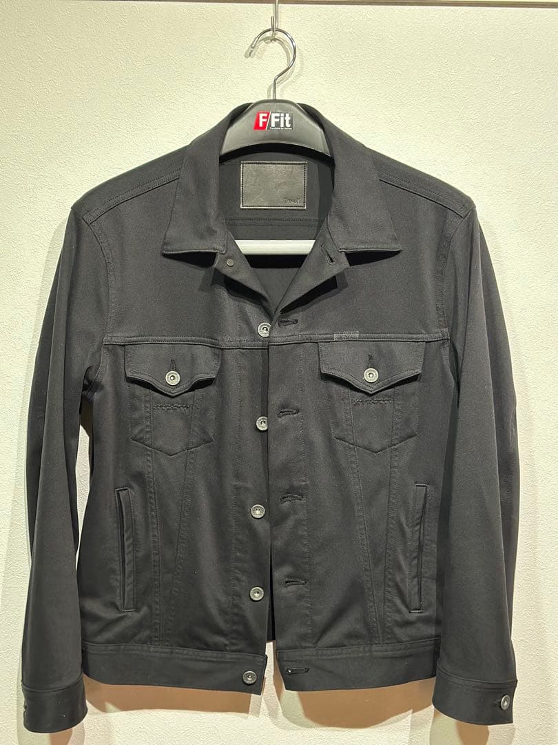 YANUK × 干場義雅 ブラック ジーンジャケット XL