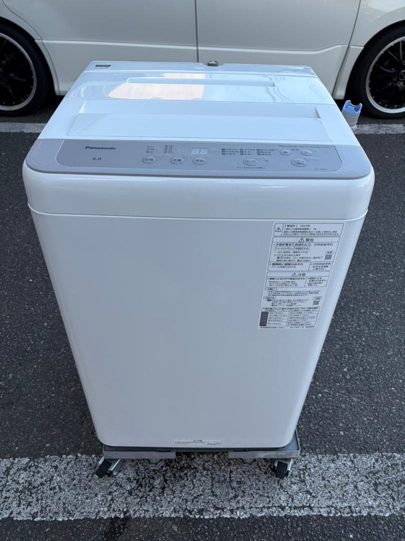 【福岡市限定】洗濯機 パナソニック 2023年 6kg【安心の3ヶ月保証】