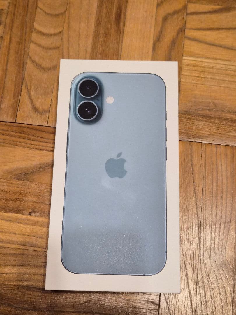 iPhone16 ティール本体　128GB