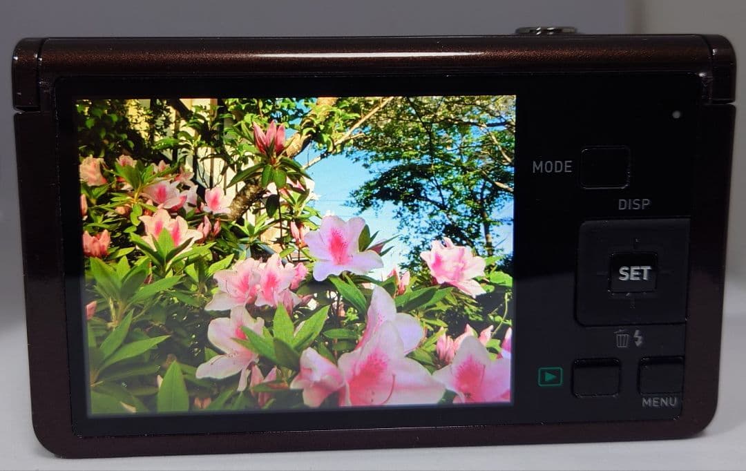 CASIO EXILIM ZR50 ブラウン チルトLCD 自撮り対応
