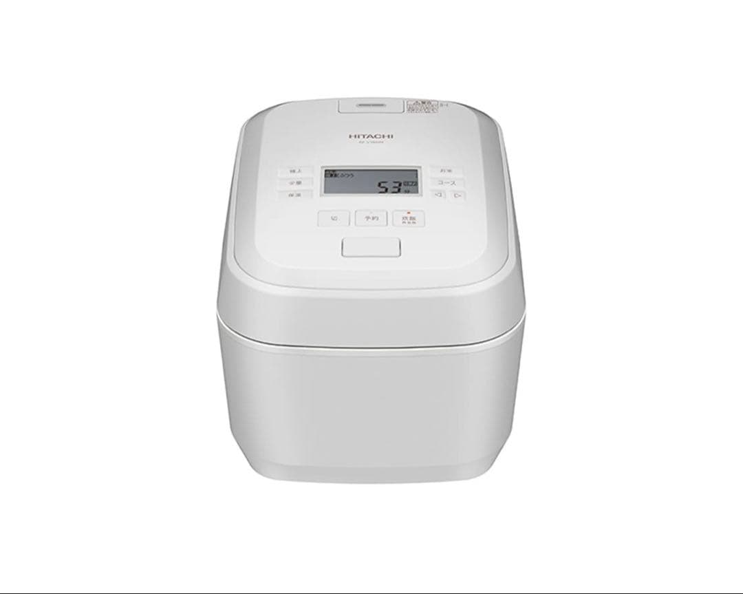 新品 日立 IHジャー炊飯器 5.5合 フロストホワイト RZ-V100JM W