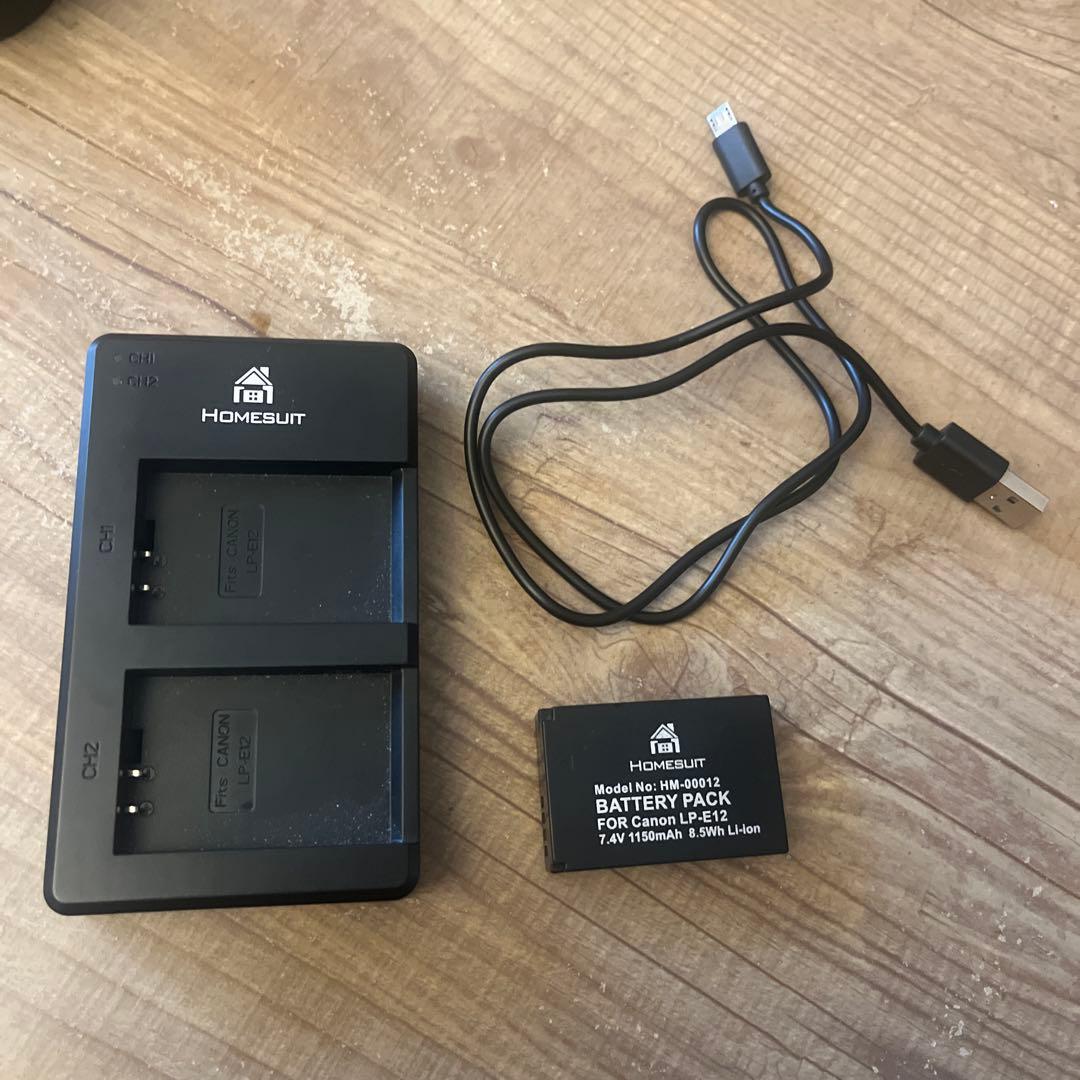 Canon EOS kiss M / レンズ・予備バッテリー付き