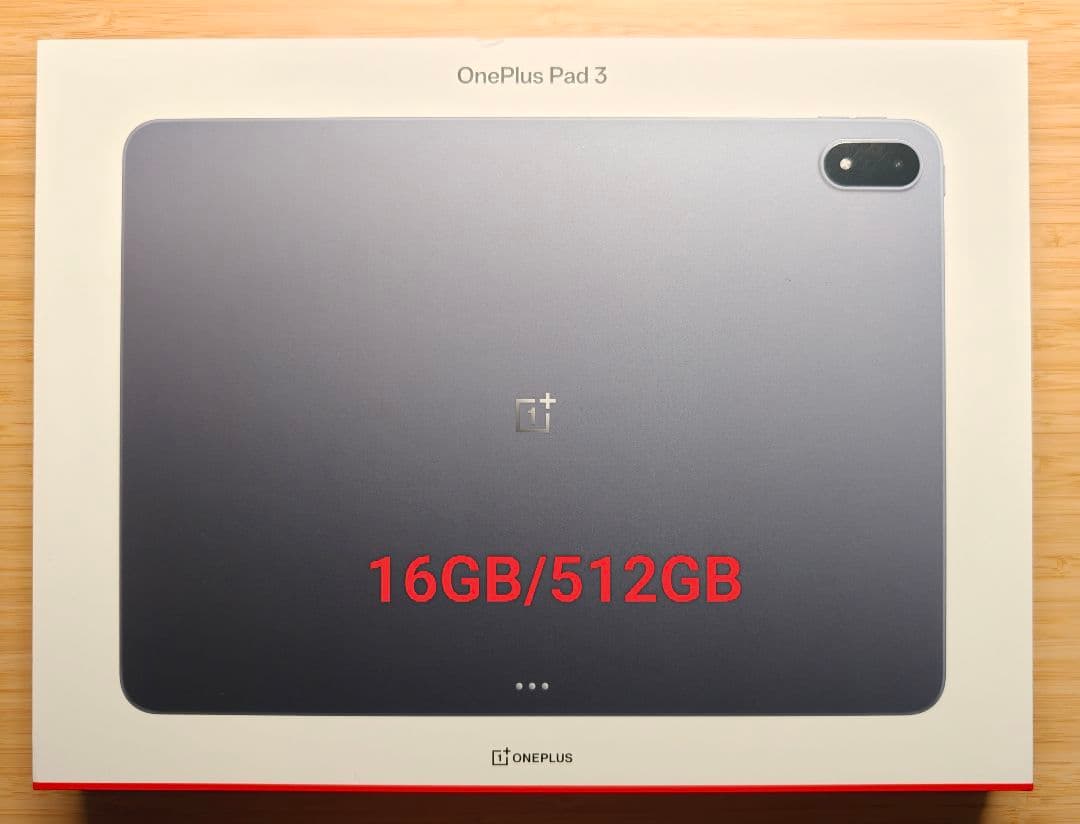 【極美品】oneplus pad3 16GB/512GB フィルム貼付、カバー付
