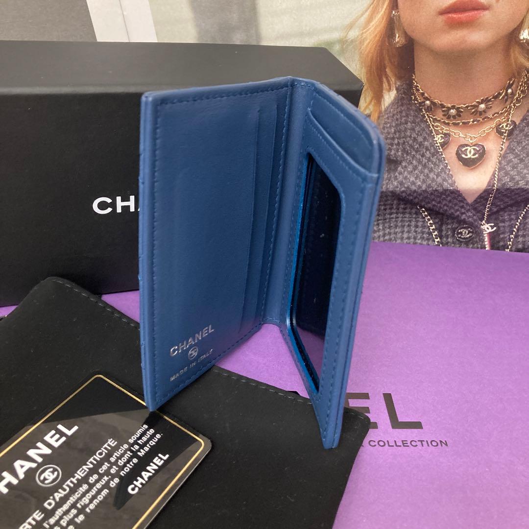 未使用☆CHANEL☆カードケース☆ID☆ケース☆定期入れ☆
