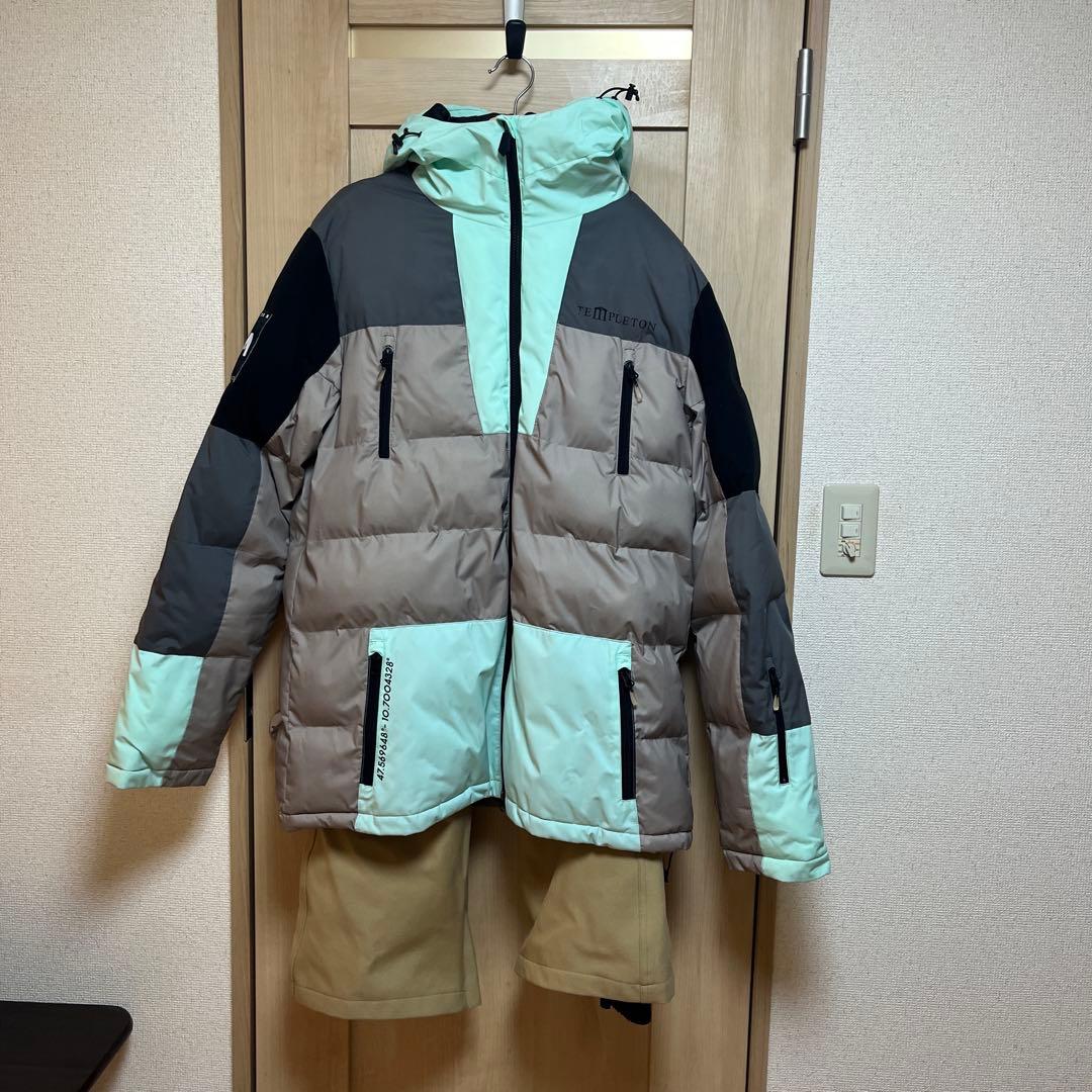 TEMPLETON 4WAY STRETCH スノーボードウェアセット L