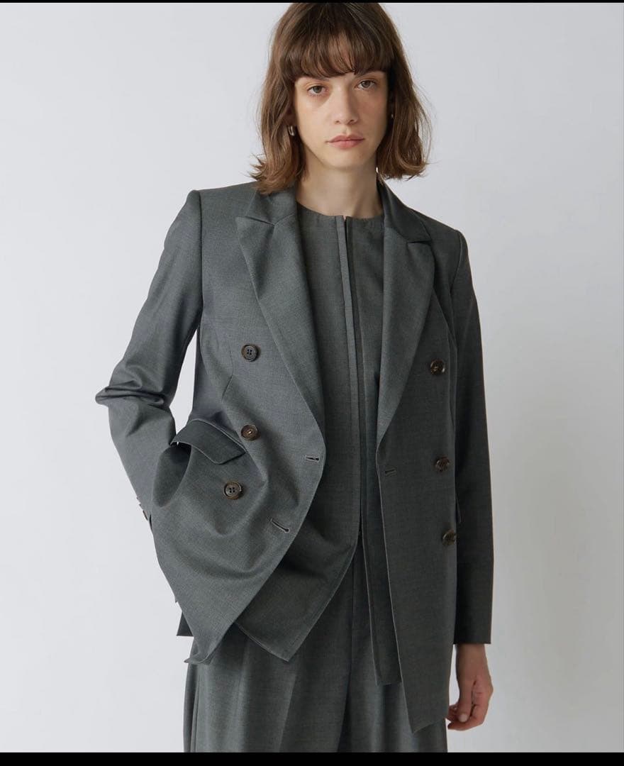 ダブルプレーンジャケット　38