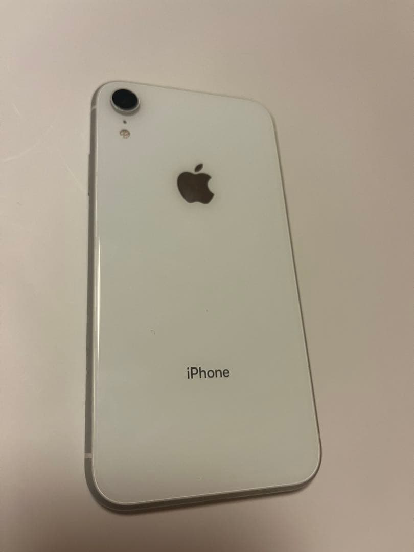Apple iPhone XR 128GB ホワイト◎箱付