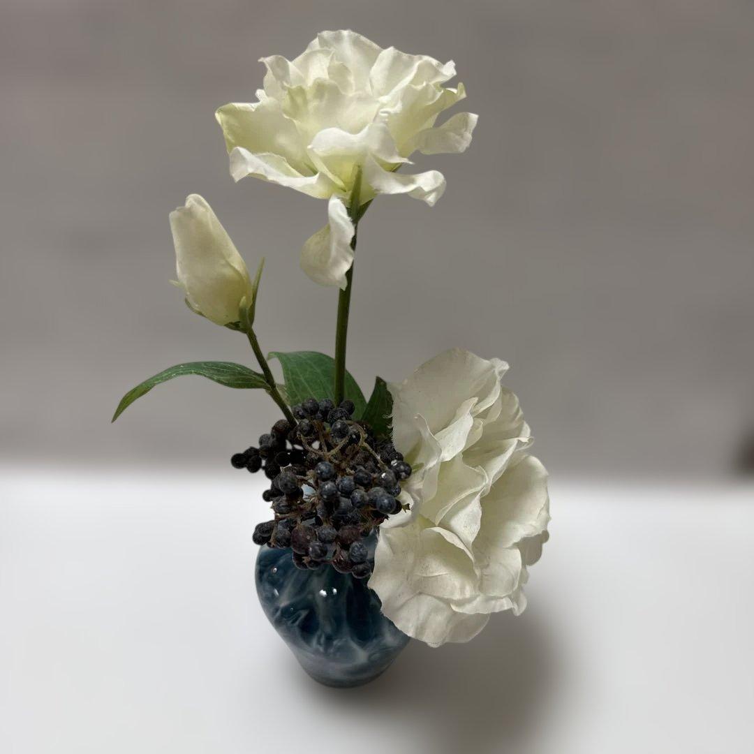 エミリオロバ　トルコキキョウ　アーティフィシャルフラワー　造花