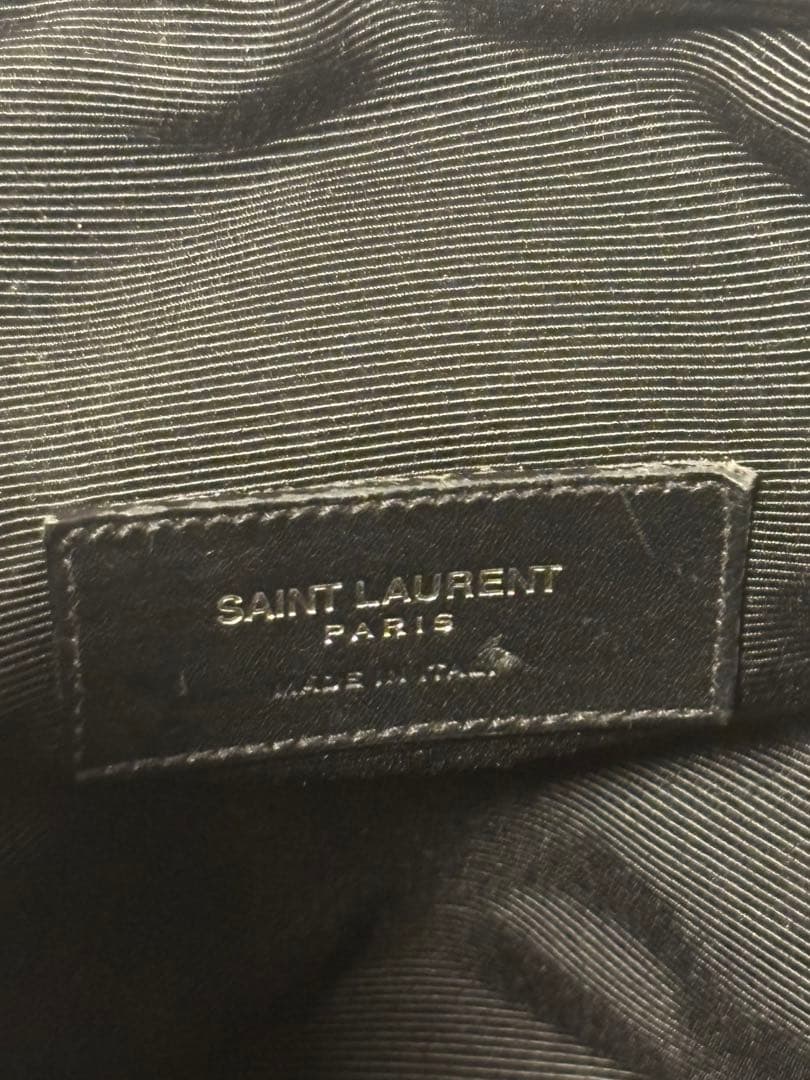 美品 SAINT LAURENT ライダース バケットバッグ　サンローランパリ