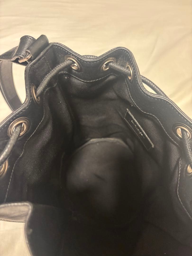 美品 SAINT LAURENT ライダース バケットバッグ　サンローランパリ