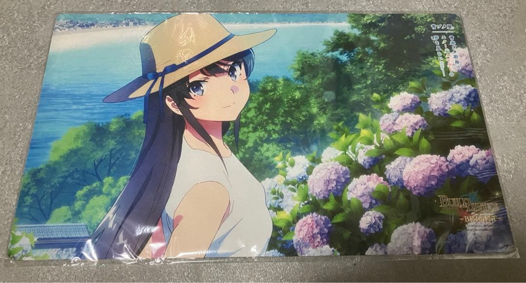 ば*ん様 ビルディバイド　青ブタ　プレイマット　チャンピオンシップ　桜島麻衣