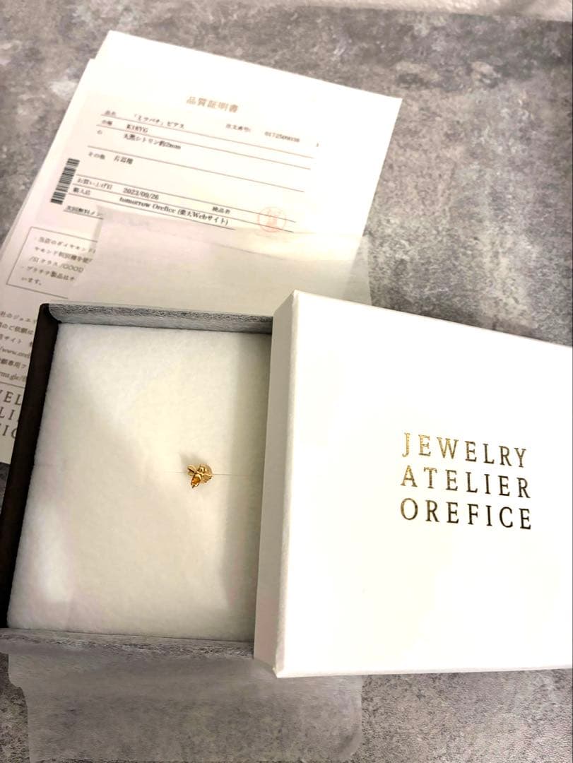 オレフィーチェ　ピアス　片耳