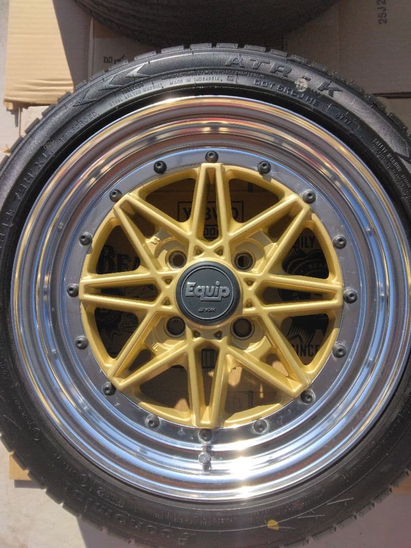 R*n様 Equip 03 14インチ 5J+23PCD100美品　貴重　廃盤