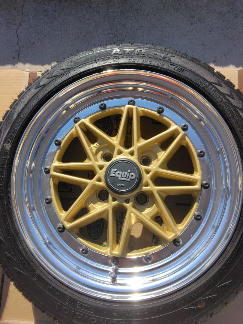 R*n様 Equip 03 14インチ 5J+23PCD100美品　貴重　廃盤