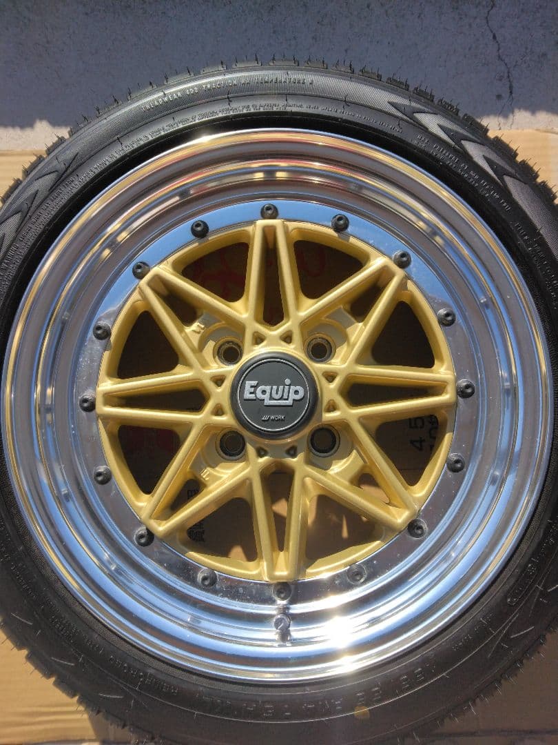 R*n様 Equip 03 14インチ 5J+23PCD100美品　貴重　廃盤