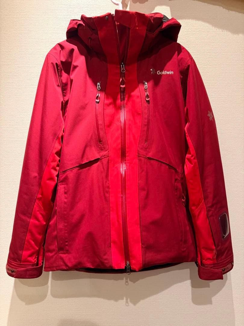 GOLDWIN GORE-TEX スキージャケット　赤