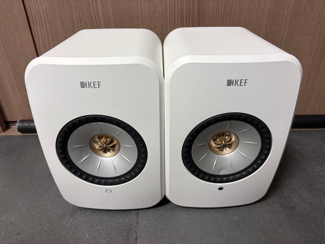 kef lsxⅡ mineral White 高音質スピーカー