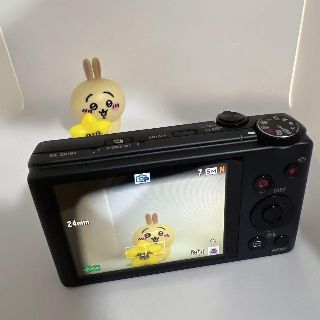 ピンクの猫 CASIO HIGHSPEED EXILIM EX-ZR100