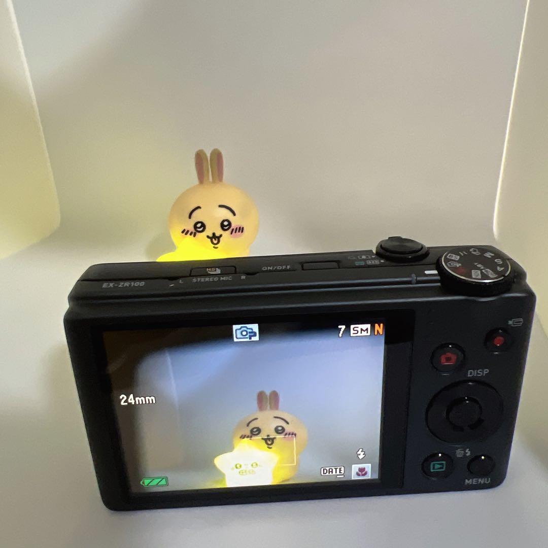 ピンクの猫 CASIO HIGHSPEED EXILIM EX-ZR100