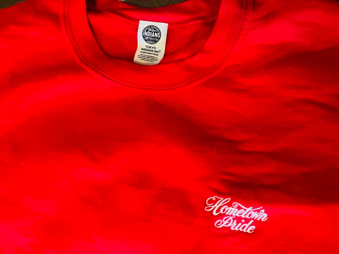 東京インディアンズ刺繍ロゴスエット美品