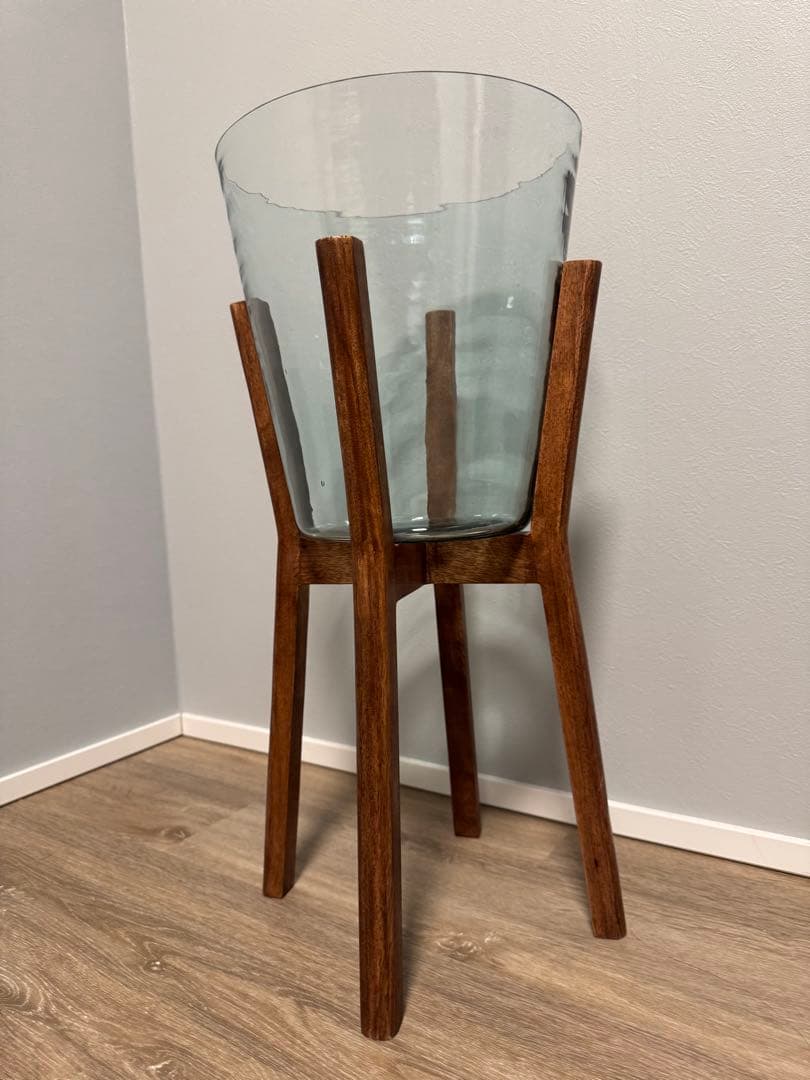 Zara  ガラスプランター