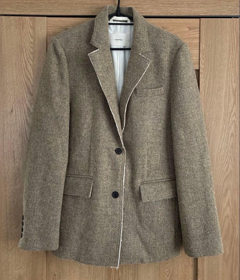 TODAYFUL カットオフウールジャケット　38