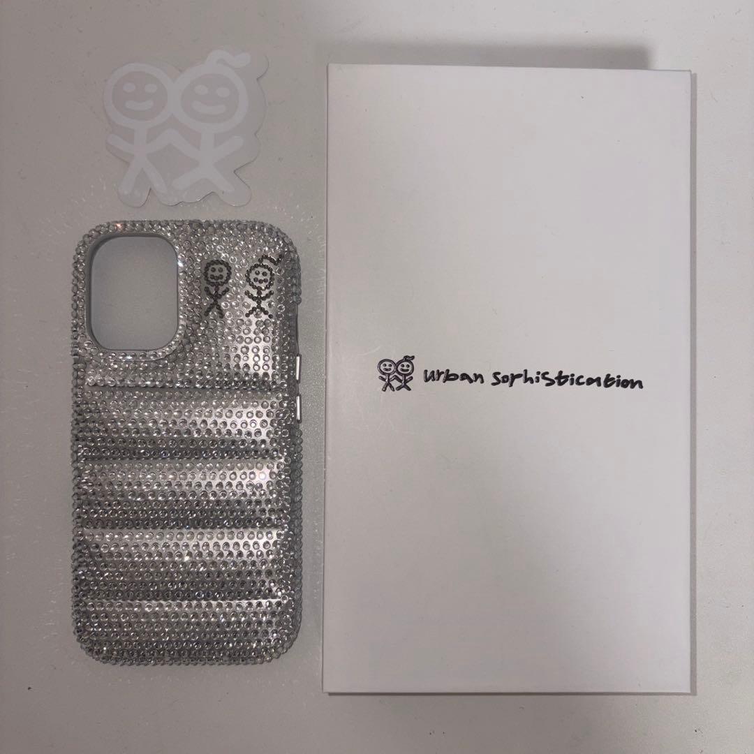 Urban Sophistication ラインストーン iphone16ケース