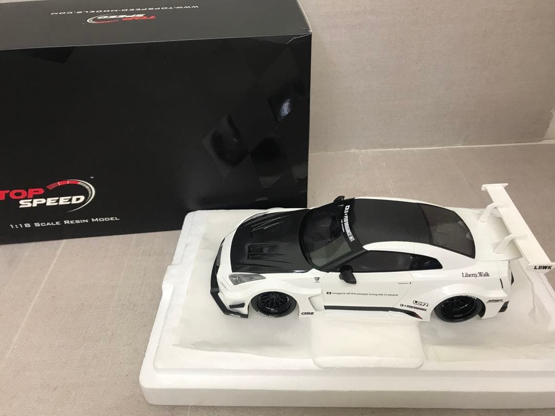 TOP SPEED 1/18 LB-Silhouette WORKS GT …
