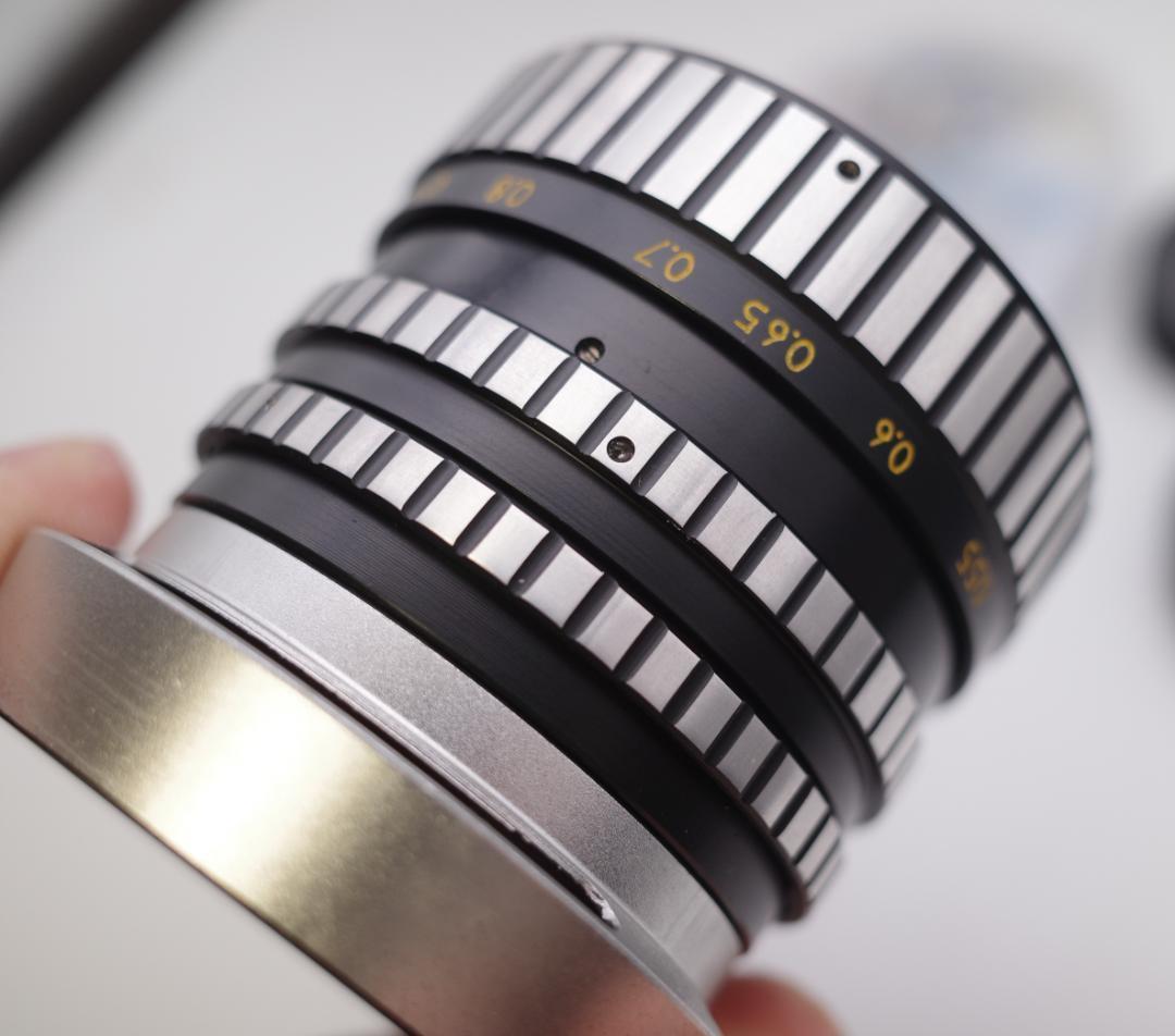 3【希少】　後期ゼブラ　未使用　ぐるぐるボケレンズ　ヘリオス44-2　M42