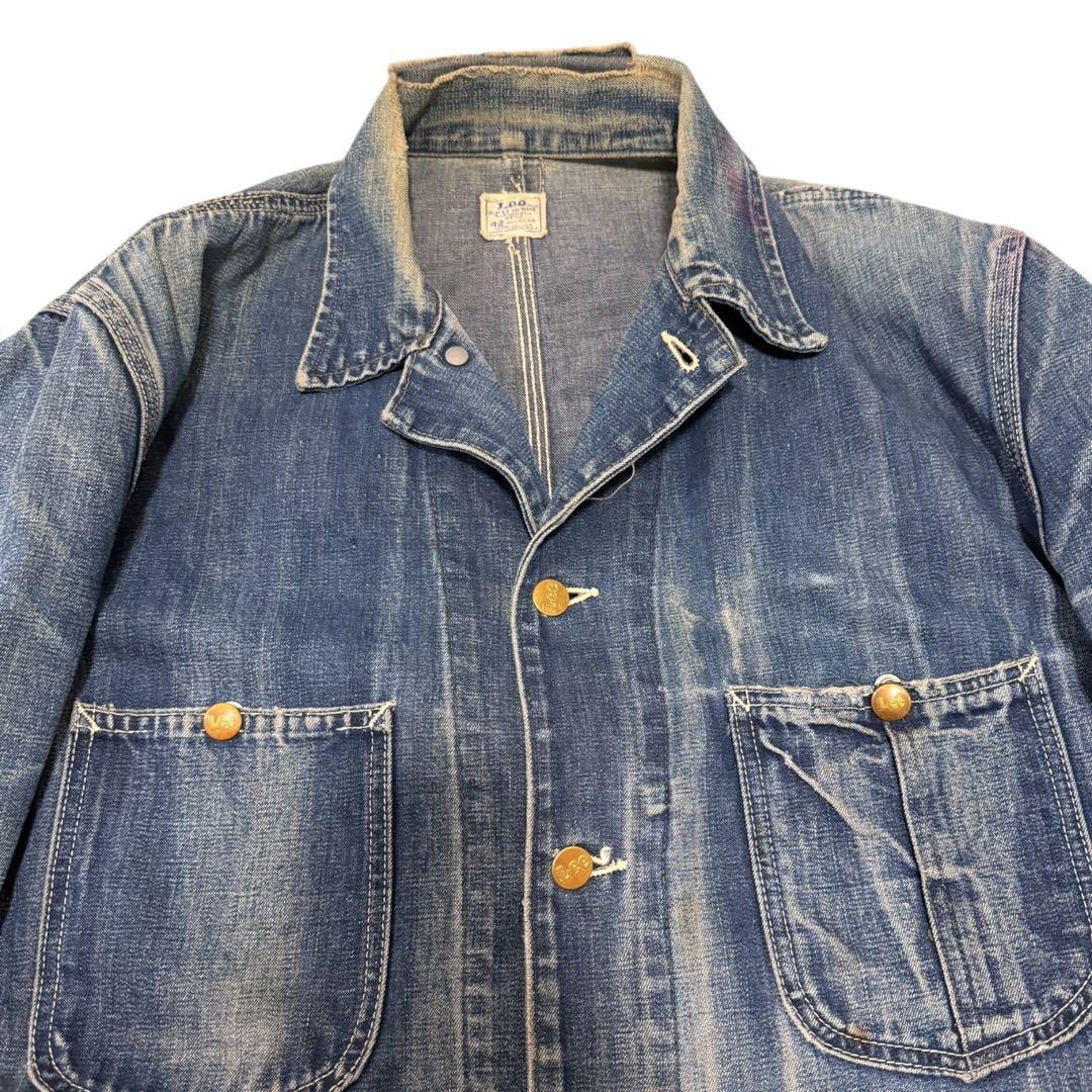 60s Lee 91-J カバーオール 42 USA製 JELT DENIM