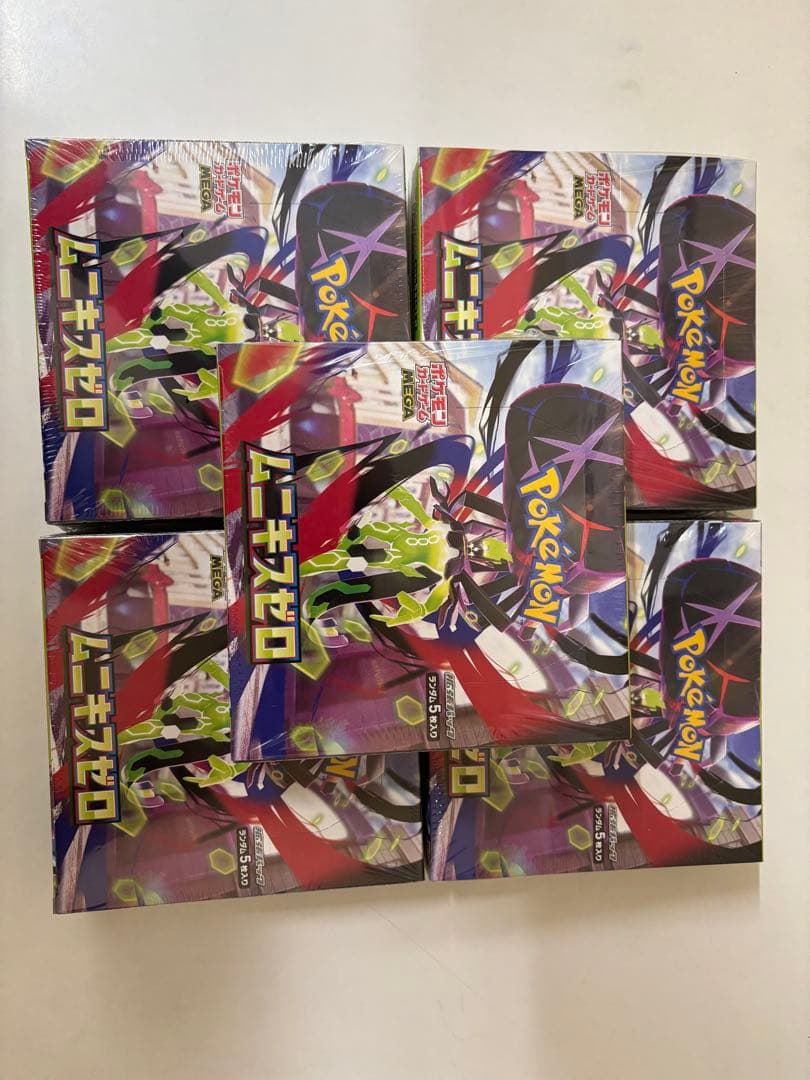 ポケモンカードゲーム ムニキスゼロ 5BOX シュリンク付き