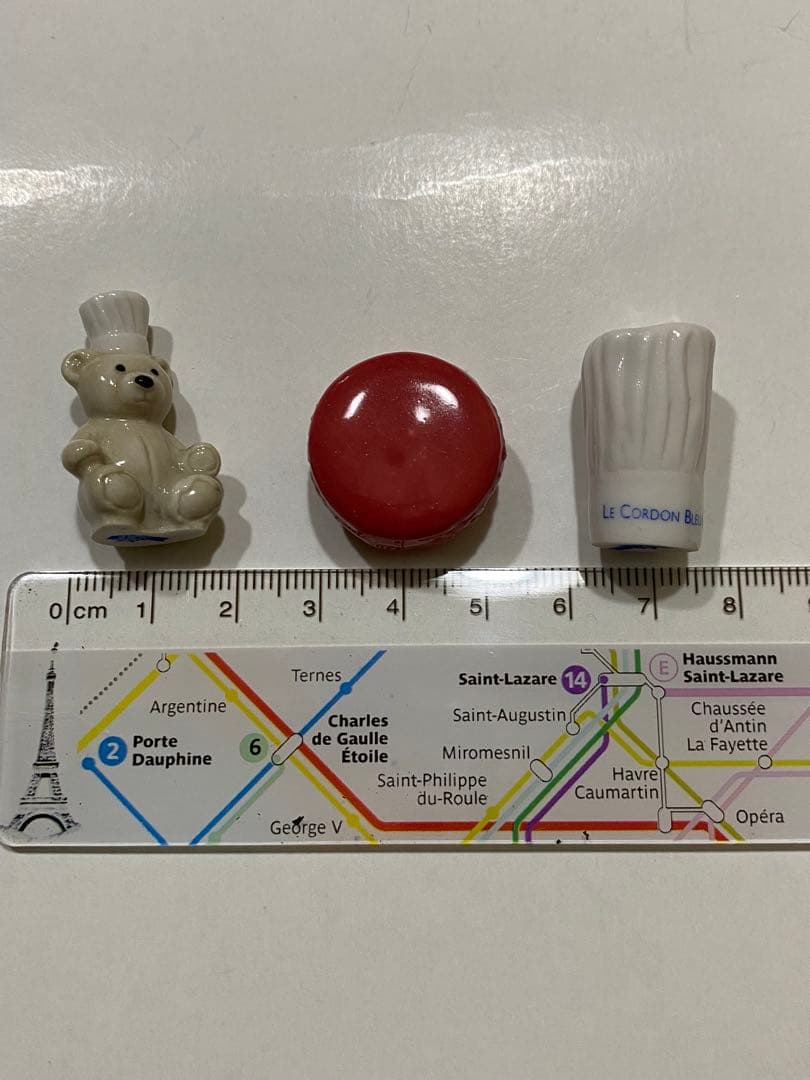 ル・コルドンブルーパリ⭐︎フェーヴ⭐︎フェーブ⭐︎３個セット⭐︎巾着袋付⭐︎未使用