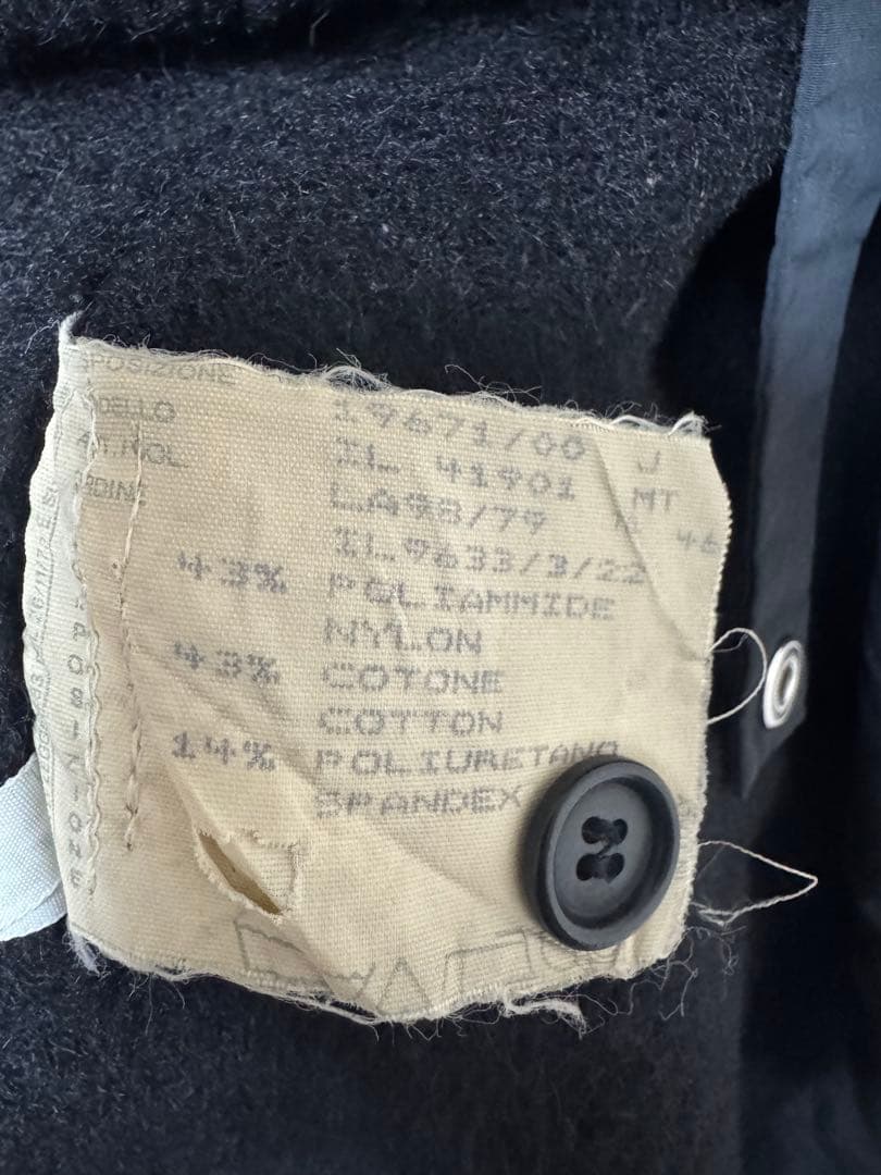 HELMUT LANG 本人期 90年代アーカイブ ミリタリーコート 初期ラング