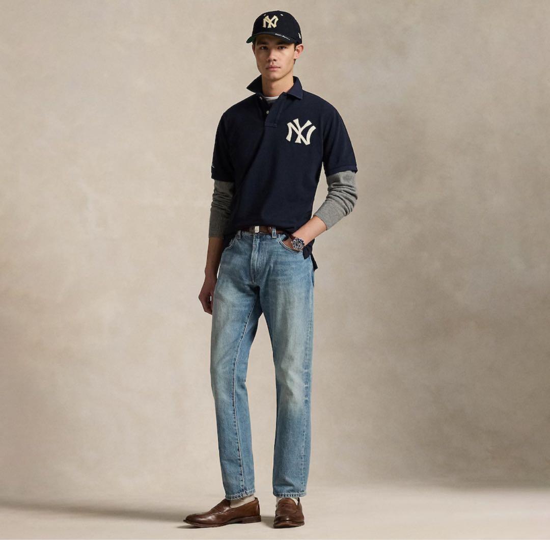 ポロラルフローレン×ヤンキース ポロシャツ サイズL MLB東京シリーズ限定完売