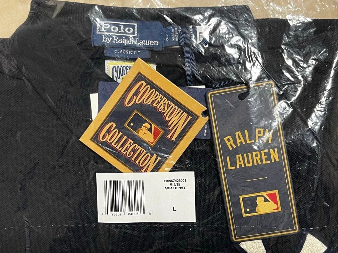 ポロラルフローレン×ヤンキース ポロシャツ サイズL MLB東京シリーズ限定完売