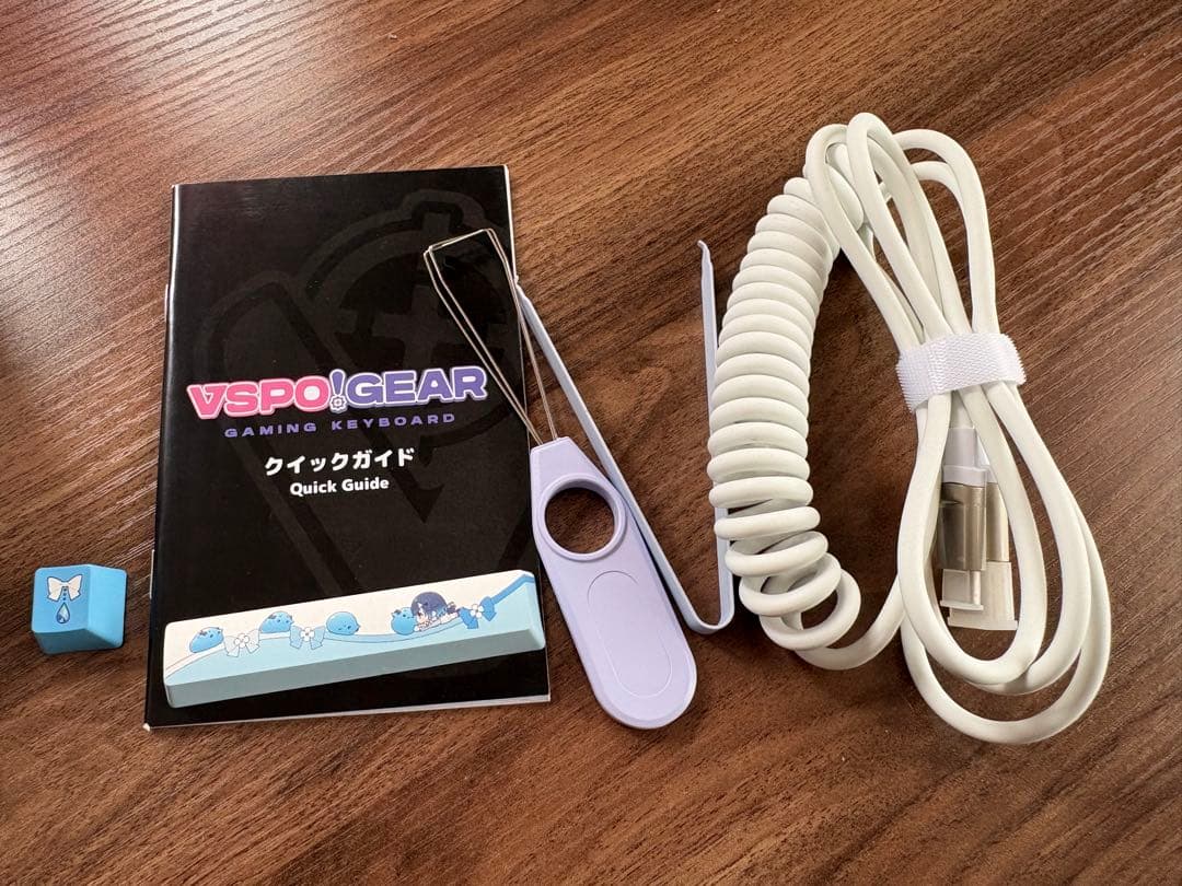 VSPOGEAR ゲーミングキーボード 限定版(#紡木こかげ)