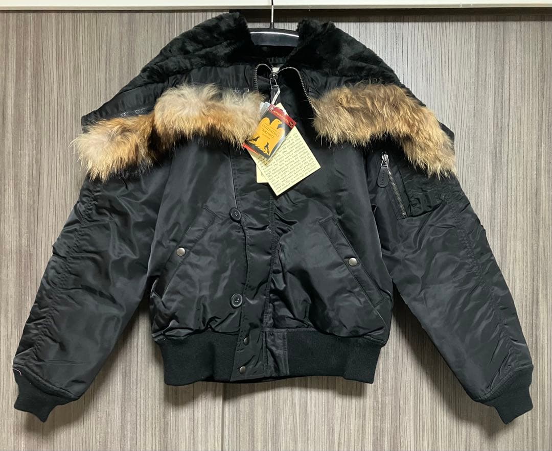 アヴィレックス N-2B コマーシャルモデル 6152177 XL ブラック