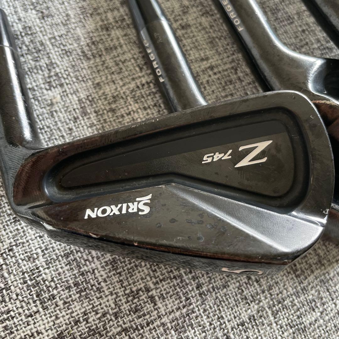 (*)様 Srixon Z 745 ブラックアイアン6本　Cleveland 5