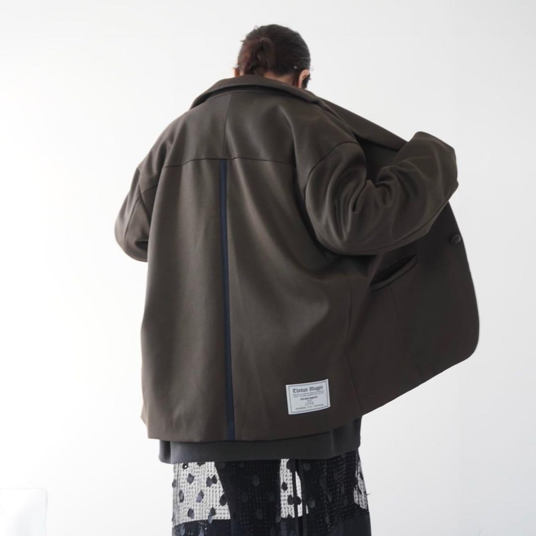 ジャケット・アウター Thomas Magpie T/R Stretch big jacket