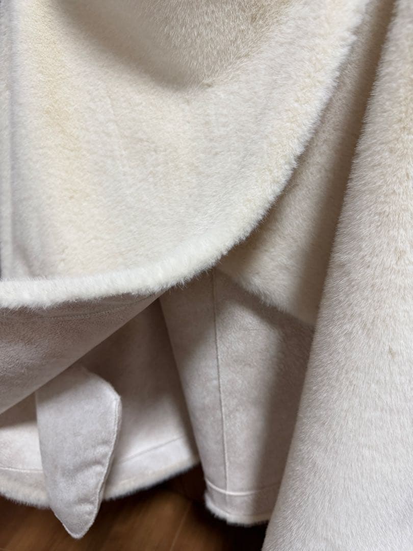 【新品】Na.e Reversible Fur Coat White コート