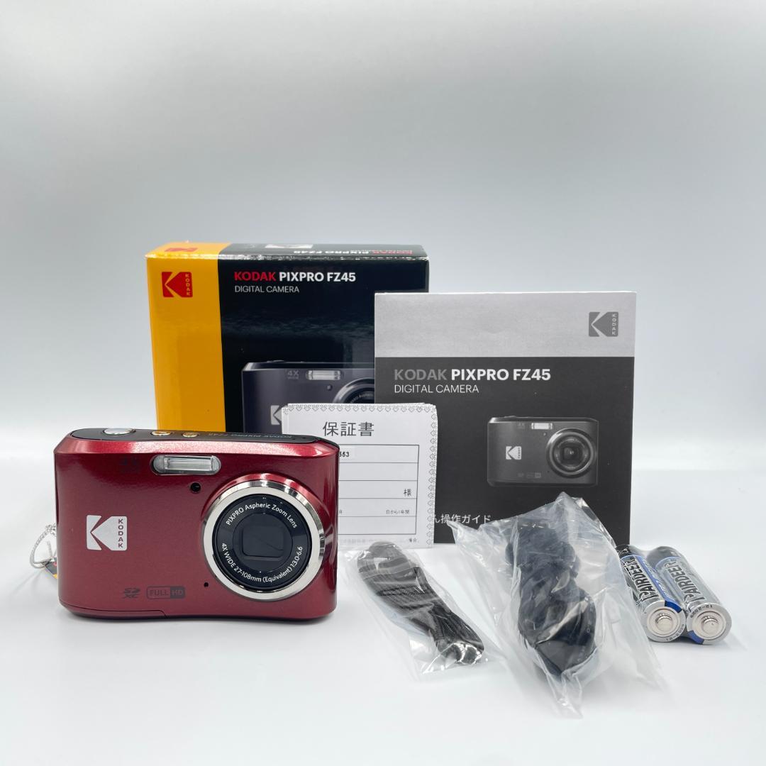 【ほぼ未使用品・転送特典無料あり・備品元箱付】KODAK PIXPRO FZ45