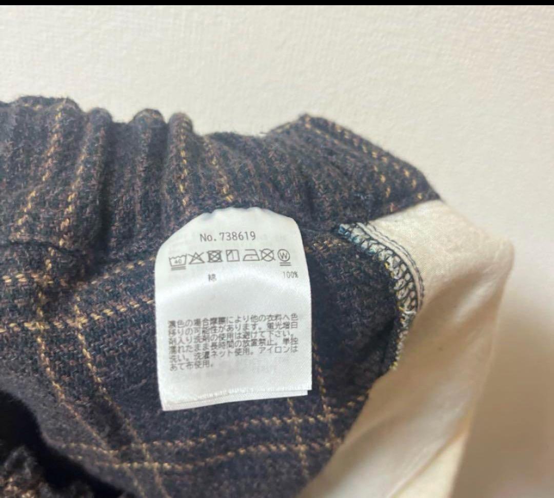 DENIMDUNGAREE デニムアンドダンガリー　チェックボトムス　01